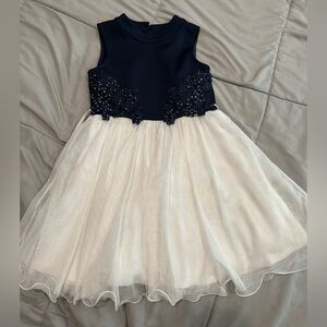 My Michelle size 8 blue and white dress.